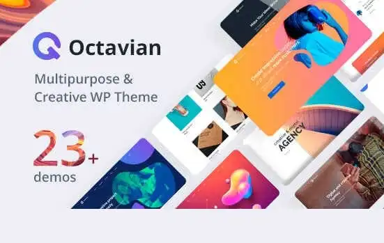 Octavian Theme GPL – Creative Multipurpose WordPress Theme