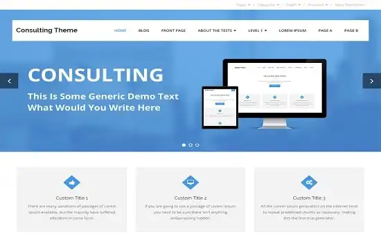 Consulting Theme – Business, Finance WordPress Websites