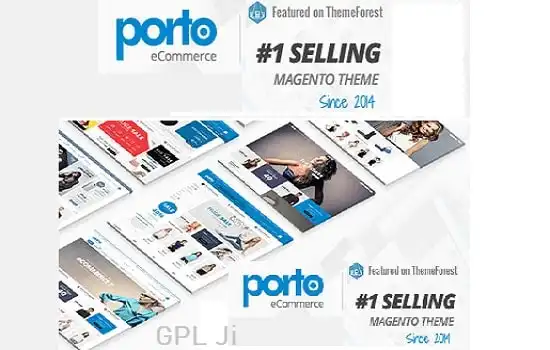 Porto Theme GPL – Multipurpose Business & WooCommerce Websites